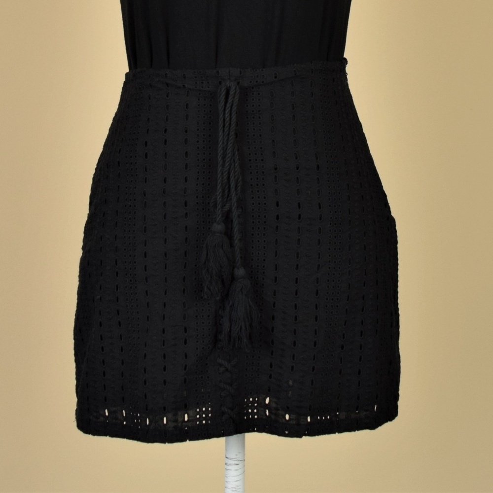 Leith Boho 100% Cotton Mini Skirt